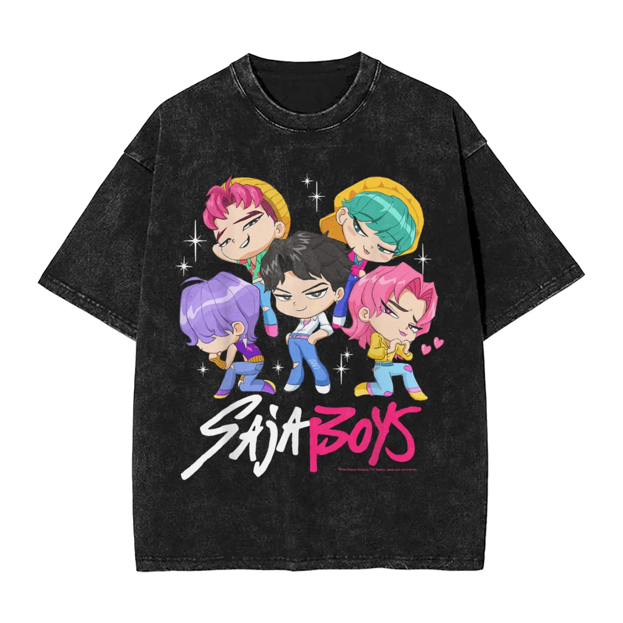Women Kpop Demon Hunters Saja Boys Your Idol T-Shirts for Unique Cotton Tee Shirt O Neck Short Sleeve T Shirts Clothing 3XL
Women Kpop Demon Hunters Saja Boys Your Idol T-Shirts for Unique Cotton Tee Shirt O Neck Short Sleeve T Shirts Clothing 3XL