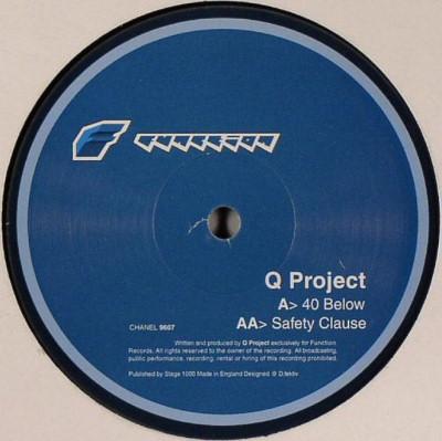 12inch Record Q PROJECT - 40 Below / Safety Clause CHANEL9607 Function 2001 UK Dance & Electronica Used
12inch Record Q PROJECT - 40 Below / Safety Clause CHANEL9607 Function 2001 UK Dance & Electronica Used