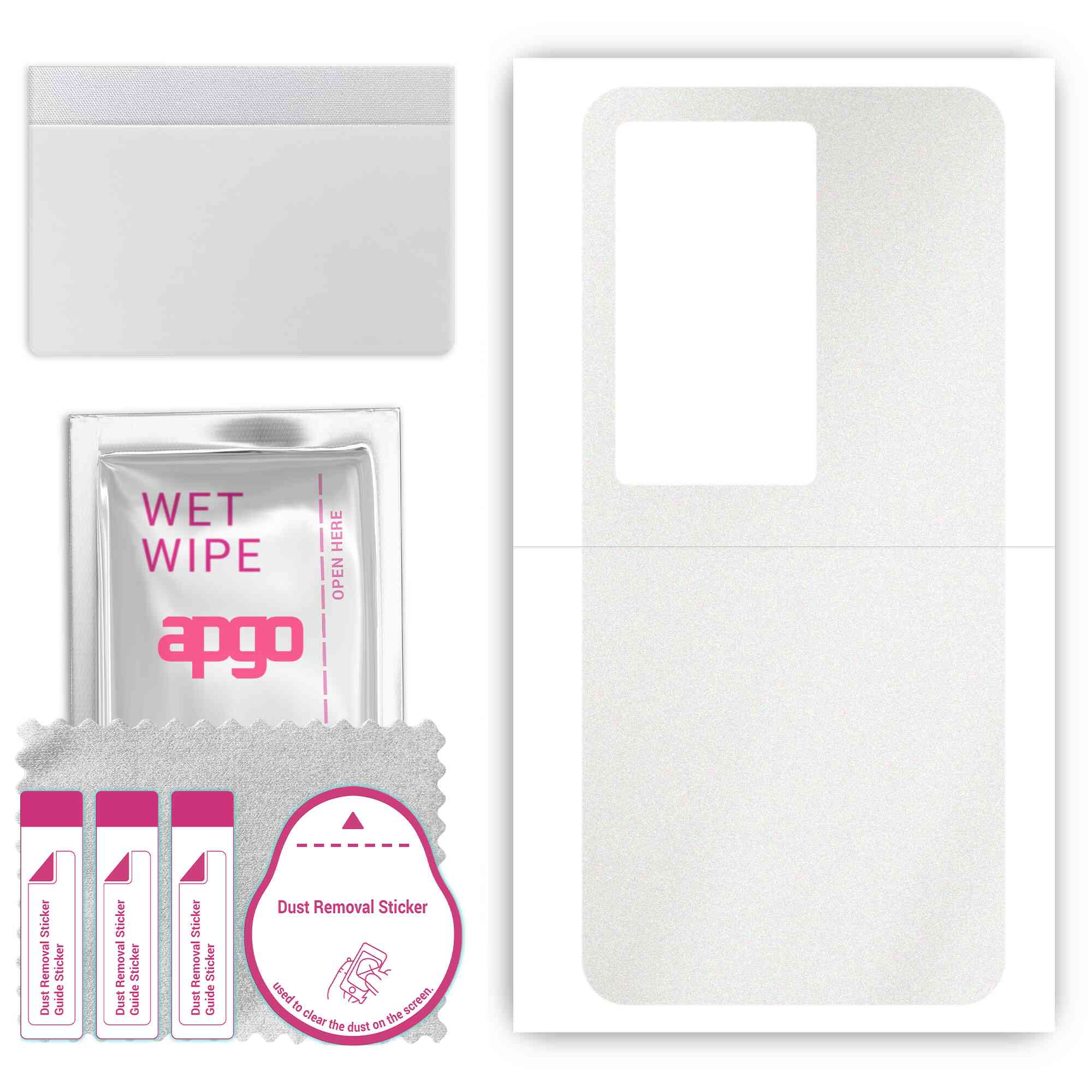 apgo Protective Skin Sticker for the back compatible with Vivo IQOO 11 Pro, Wrap Film, Foil, Vinyl - Pattern Matte Transparent
apgo Protective Skin Sticker for the back compatible with Vivo IQOO 11 Pro, Wrap Film, Foil, Vinyl - Pattern Matte Transparent