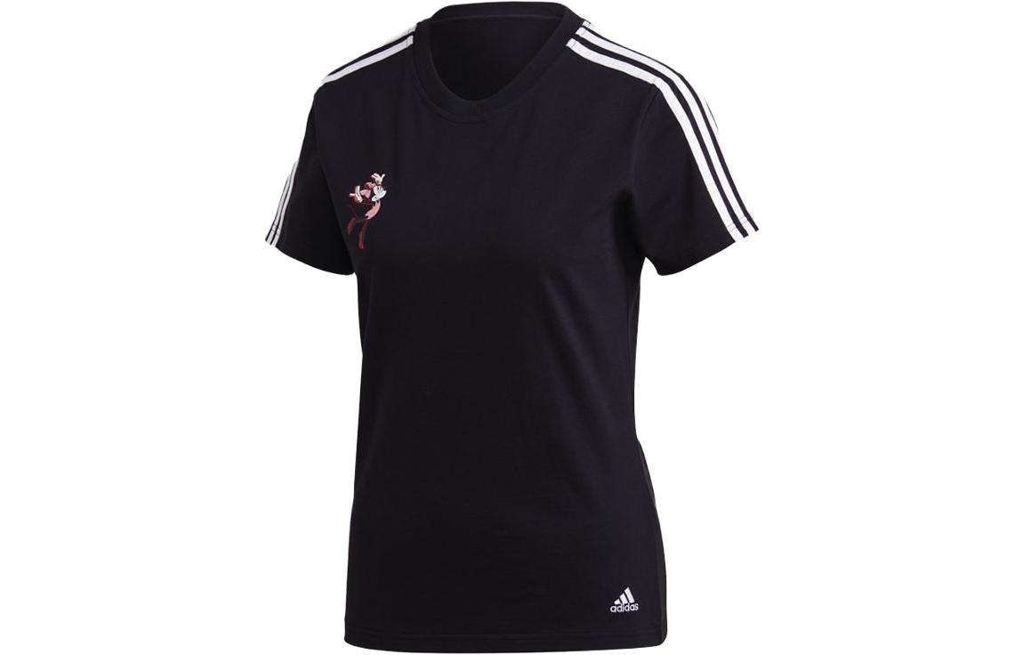 Adidas T Shirts Women s Black Crew Neck Moderate Straight Fit GQ0908 M
Adidas T Shirts Women s Black Crew Neck Moderate Straight Fit GQ0908 M
