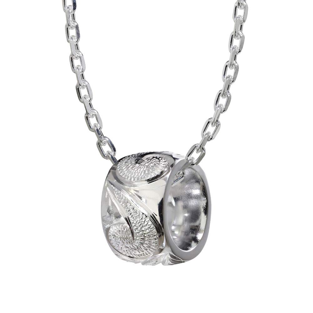 BYTHESEA Hawaiian Jewelry Necklace Silver 925 Kaleikini Barrel Pendant for Men and Chain Length 45cm Women,
BYTHESEA Hawaiian Jewelry Necklace Silver 925 Kaleikini Barrel Pendant for Men and Chain Length 45cm Women,