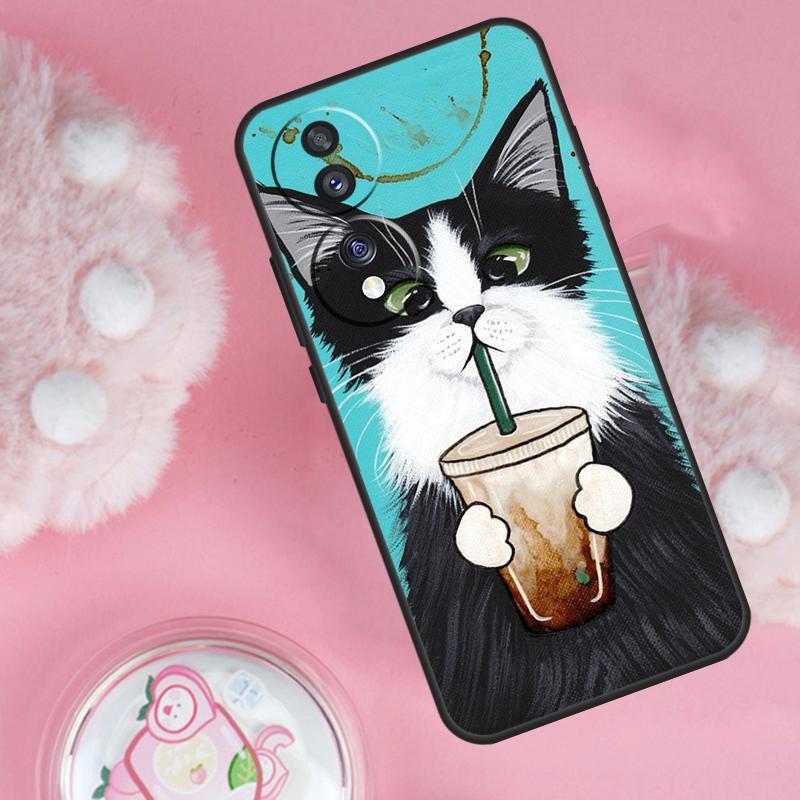 Милый Чехол для Телефона с Кошкой и Кофе для Honor Magic 7 5 6 Lite Pro Honor 200 Pro 50 70 90 X9b X9a X8b X8a X8 X9 X9c Honor 90
Милый Чехол для Телефона с Кошкой и Кофе для Honor Magic 7 5 6 Lite Pro Honor 200 Pro 50 70 90 X9b X9a X8b X8a X8 X9 X9c Honor 90