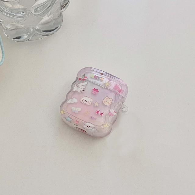 Браслет Ins, милый чехол для наушников с милой собакой, цветком удачи, звездами, вишневым щенком, мультяшным принтом для Apple Airpods 1 2 Pro 2nd 3, зарядная коробка For Airpods 3 (2021)
Браслет Ins, милый чехол для наушников с милой собакой, цветком удачи, звездами, вишневым щенком, мультяшным принтом для Apple Airpods 1 2 Pro 2nd 3, зарядная коробка For Airpods 3 (2021)