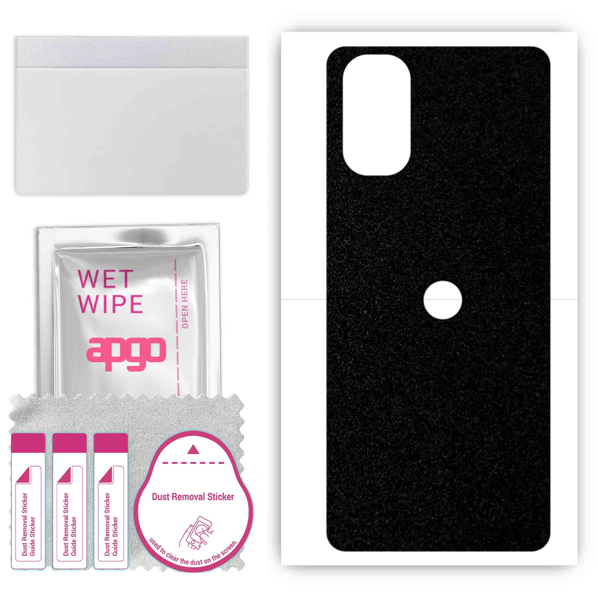 Apgo Protective Skin Sticker for the back compatible with Motorola Moto G22, Wrap Film, Foil, Vinyl - Pattern Matte Black
Apgo Protective Skin Sticker for the back compatible with Motorola Moto G22, Wrap Film, Foil, Vinyl - Pattern Matte Black