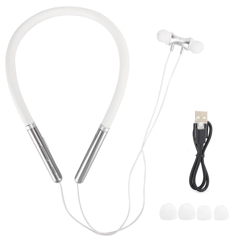 WS 0 Plastic Metal White Magnetic Suction Neck Hanging rphone Sports V5.0 CSR Stereo Hdphone(White )
WS 0 Plastic Metal White Magnetic Suction Neck Hanging rphone Sports V5.0 CSR Stereo Hdphone(White )