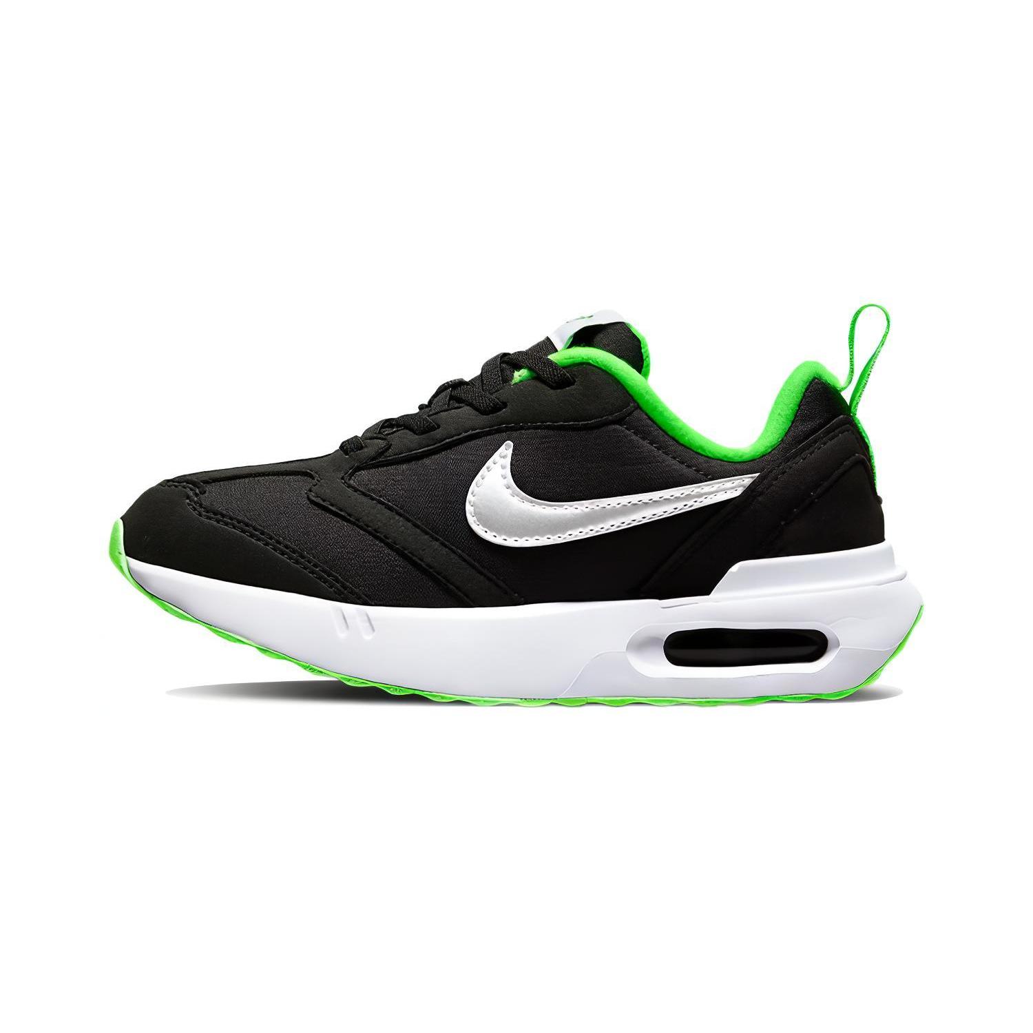 Nike Air Max Dawn Recyclable Material Low top Kids Lifestyle Shoes Black Green Kids DC9318-001 27.5
Nike Air Max Dawn Recyclable Material Low top Kids Lifestyle Shoes Black Green Kids DC9318-001 27.5