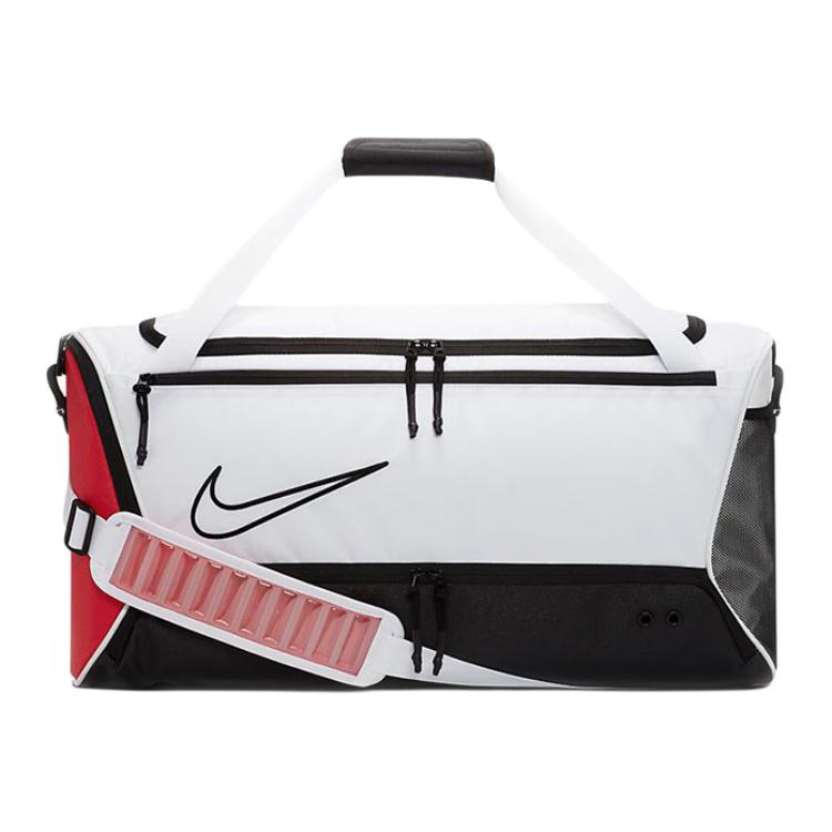 Nike Elite Basketball Duffel Bag Travel Bags White/Red BA6163-100
Nike Elite Basketball Duffel Bag Travel Bags White/Red BA6163-100