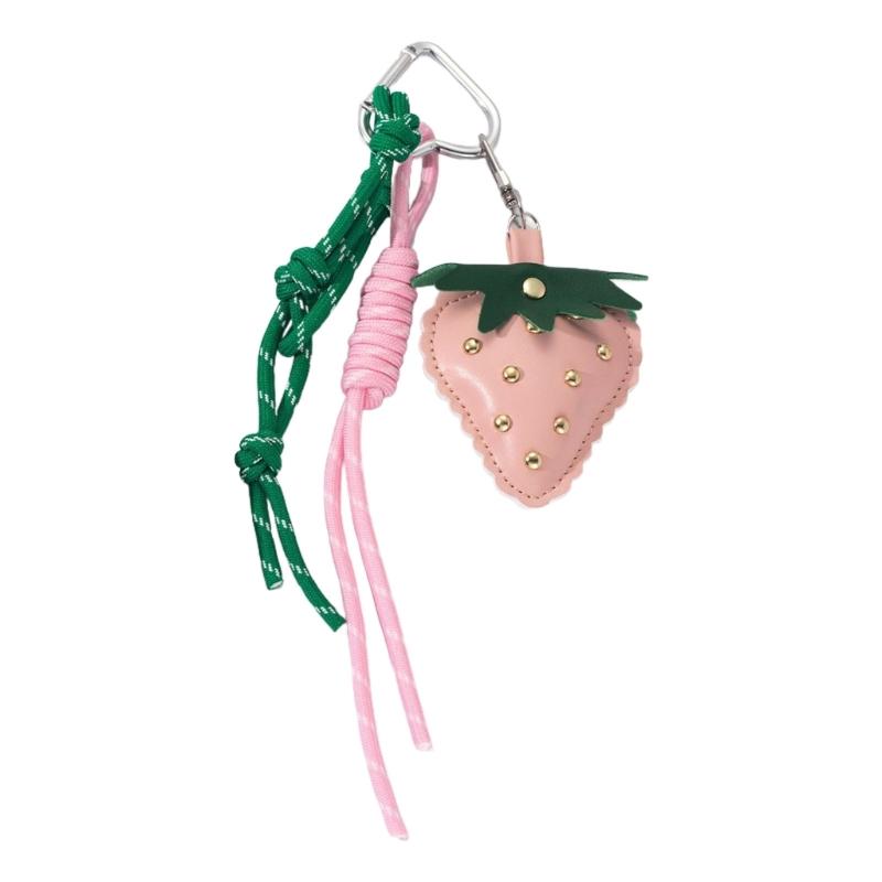 Punk Styles Strawberry Bag Charm Nylon Rope Keychain Christmas Gift Bag Pendant Decorative Accessory рожевий
Punk Styles Strawberry Bag Charm Nylon Rope Keychain Christmas Gift Bag Pendant Decorative Accessory рожевий