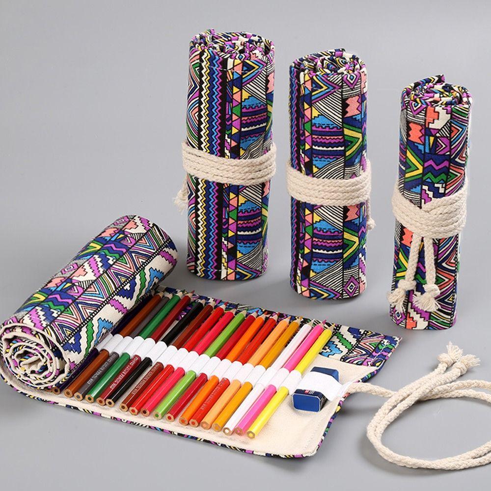 Large Space Canvas Pen Curtain Handmade Paint Brush Pen Bag Pencil Roll Bag Colored Lead Bag
Large Space Canvas Pen Curtain Handmade Paint Brush Pen Bag Pencil Roll Bag Colored Lead Bag