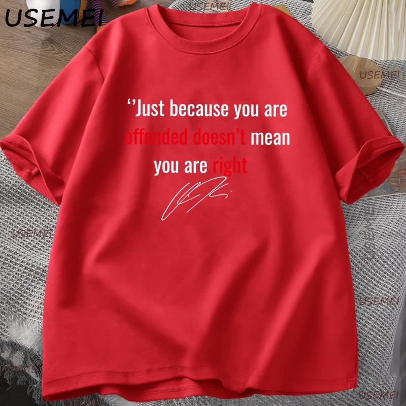 Charlie Kirk T-Shirt Men Christian T Shirt Human Rights Harajuku Aesthetic Letter Print T-Shirts Casual Cool Clothing S червоний
Charlie Kirk T-Shirt Men Christian T Shirt Human Rights Harajuku Aesthetic Letter Print T-Shirts Casual Cool Clothing S червоний