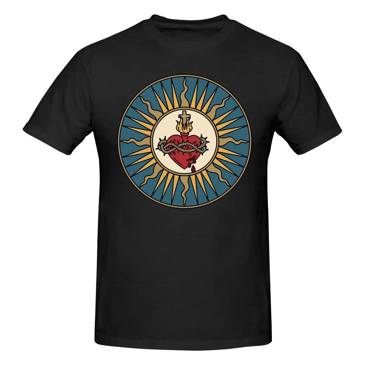 Sacred Heart of Jesus Christ Vintage Printed Tshirt Christian Man T Shirt Woman T Shirt Summer Classic Oneck Ropa Hombre 4XL
Sacred Heart of Jesus Christ Vintage Printed Tshirt Christian Man T Shirt Woman T Shirt Summer Classic Oneck Ropa Hombre 4XL