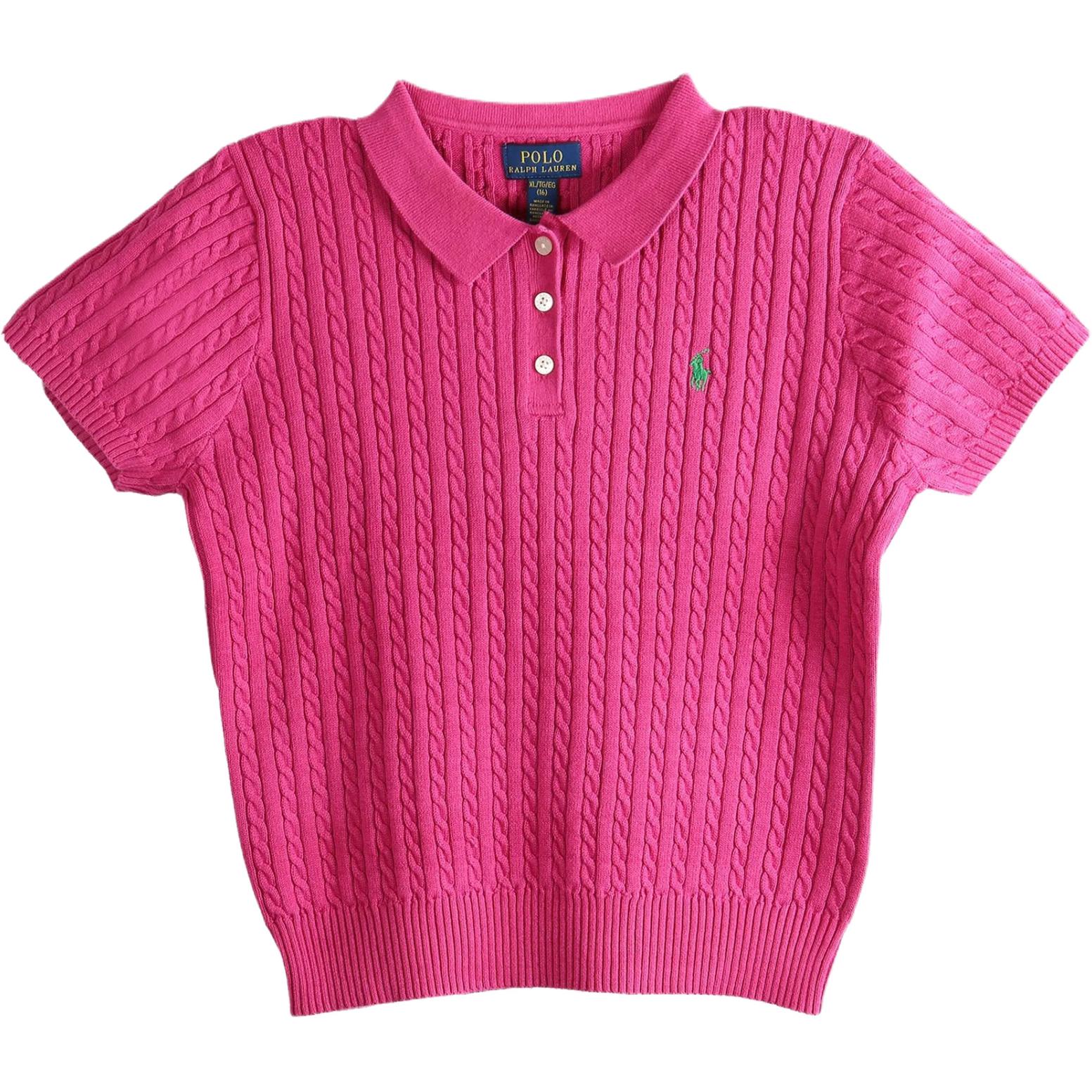 Polo Ralph Lauren Вязаный пуловер-поло с косами и воротником-поло с коротким рукавом Детские топы 313935002-500 XL
Polo Ralph Lauren Вязаный пуловер-поло с косами и воротником-поло с коротким рукавом Детские топы 313935002-500 XL