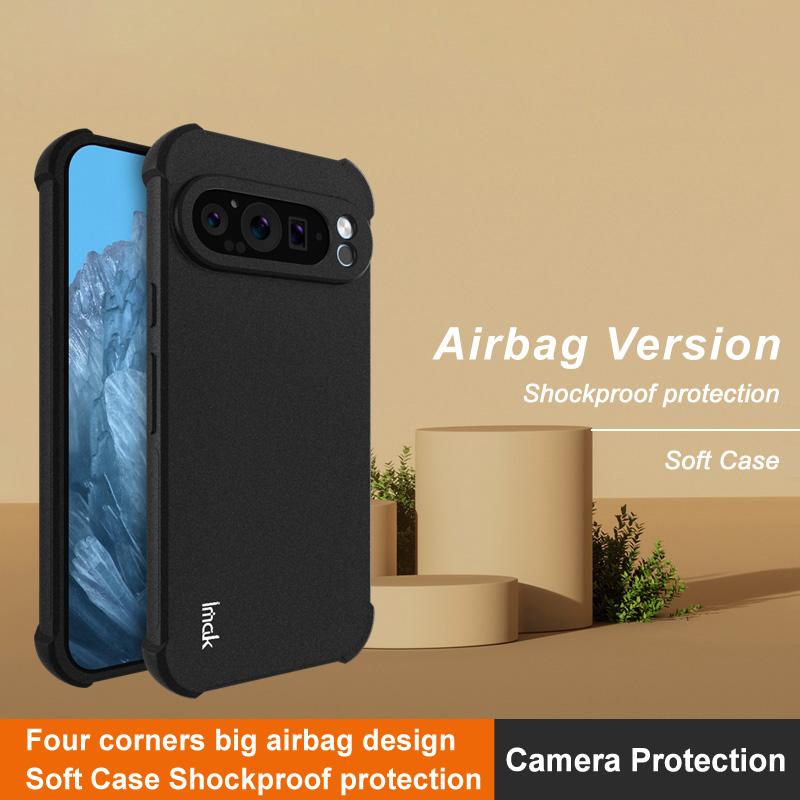 IMAK For Google Pixel 9 Pro XL TPU Case Airbag Corners Shockproof Phone Cover Transparent Black
IMAK For Google Pixel 9 Pro XL TPU Case Airbag Corners Shockproof Phone Cover Transparent Black