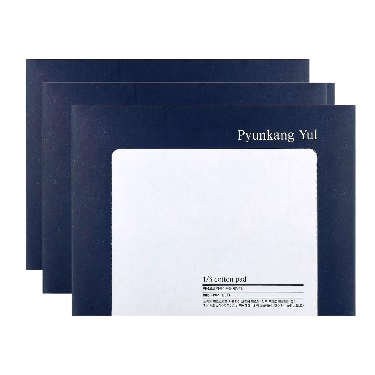 Pyunkang Yul 1/3 Cotton Pad Toner-Saving & Lint-Free Facial Pads (160 Sheets x 3 Pack)
Pyunkang Yul 1/3 Cotton Pad Toner-Saving & Lint-Free Facial Pads (160 Sheets x 3 Pack)