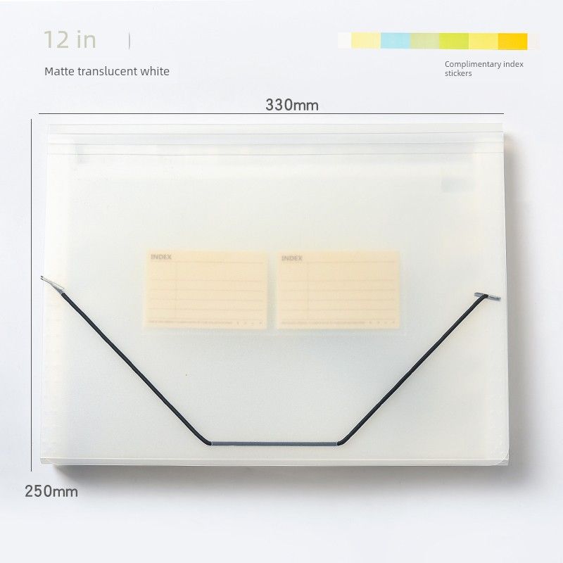 Grade Three Class Two Junior High School Student Storage Classification Folder Frosted Translucent White
Grade Three Class Two Junior High School Student Storage Classification Folder Frosted Translucent White