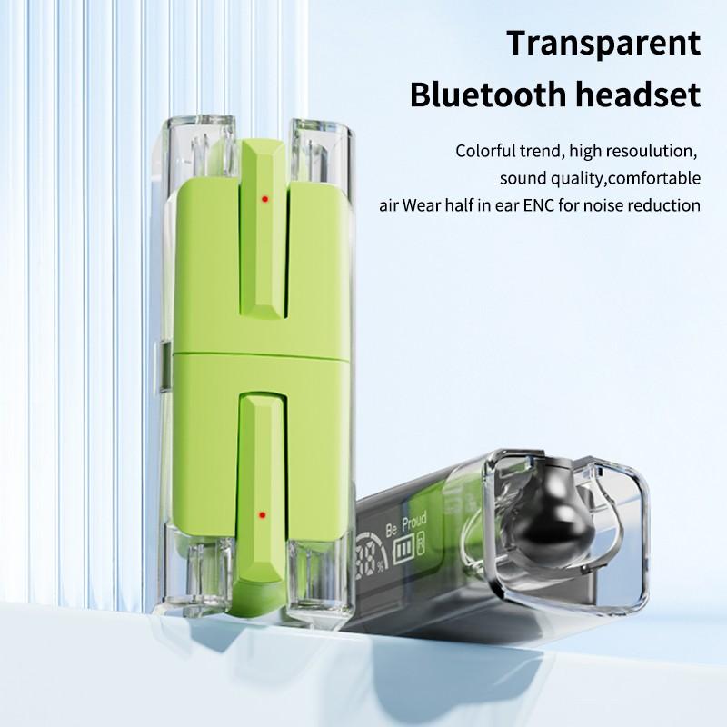 Наушники TWS, Bluetooth-гарнитура, гарнитура со светодиодным дисплеем питания, сенсорное управление, прозрачный зарядный чехол
Наушники TWS, Bluetooth-гарнитура, гарнитура со светодиодным дисплеем питания, сенсорное управление, прозрачный зарядный чехол