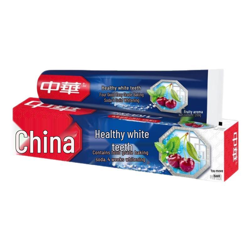 Zhonghua Whitening Fruit Flavor Toothpaste
Zhonghua Whitening Fruit Flavor Toothpaste