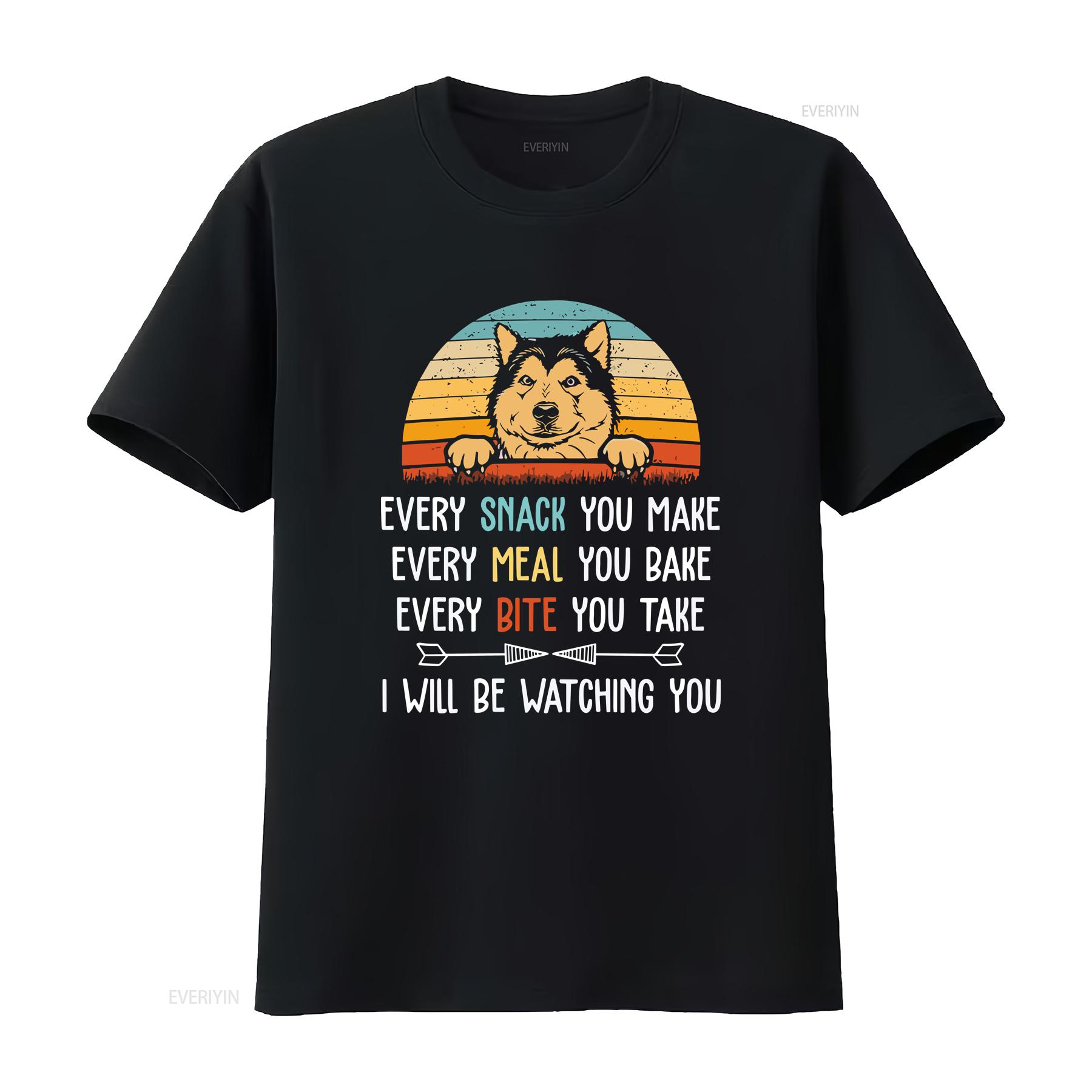 Every Snack You Make Meal Bake Funny Alaskan Malamute T Shirt Dog Lover Alaska vintage Washed Versatile homme Unisex 4XL
Every Snack You Make Meal Bake Funny Alaskan Malamute T Shirt Dog Lover Alaska vintage Washed Versatile homme Unisex 4XL