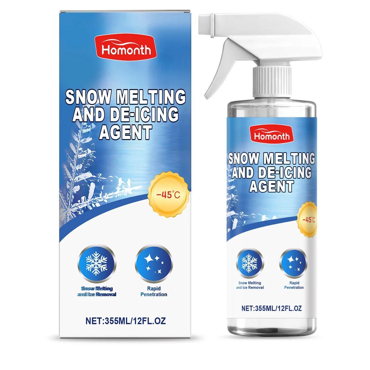 Winter Snow & Ice Melter - Car Windshield & Window Specialized Spray, Fast Ice/Snow Removal, Convenient
Winter Snow & Ice Melter - Car Windshield & Window Specialized Spray, Fast Ice/Snow Removal, Convenient