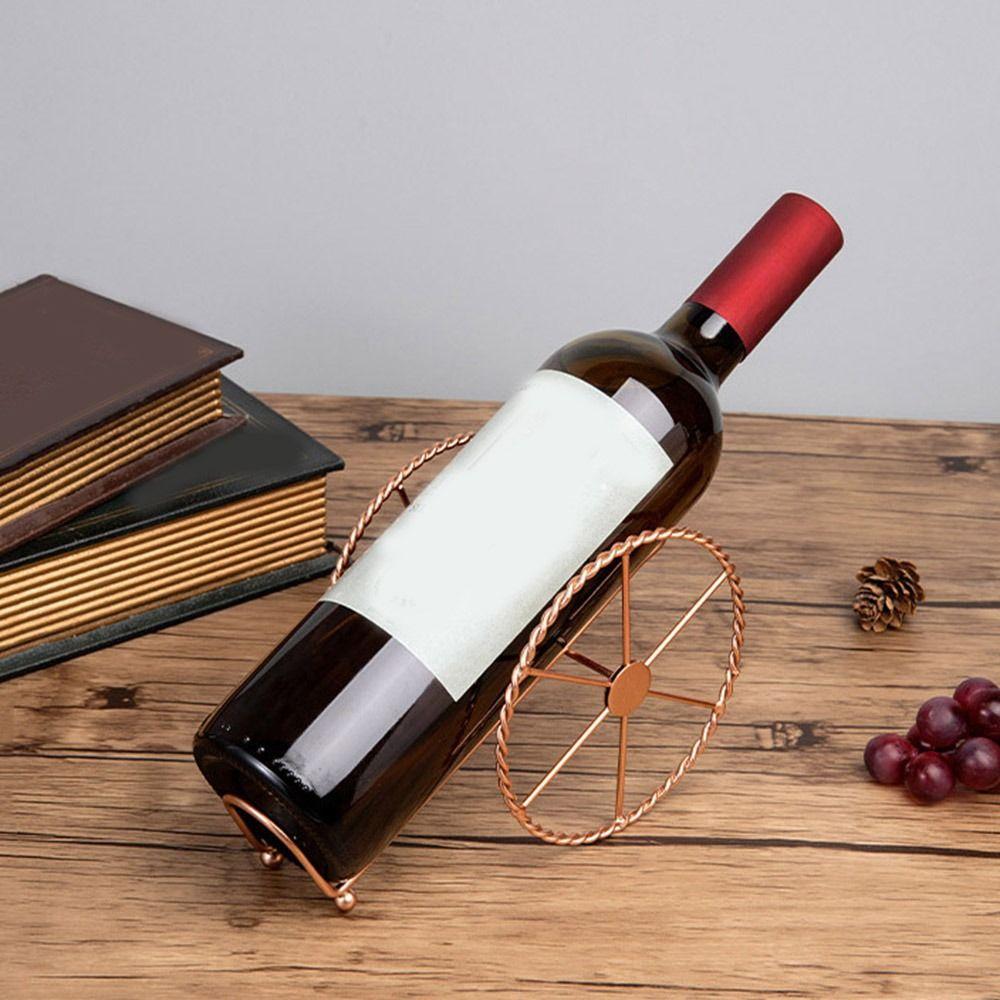 Electroplating Wheels Design Wine Holder Iron Wine Display Rack Stylish Red Wine Rack for Home розового золота
Electroplating Wheels Design Wine Holder Iron Wine Display Rack Stylish Red Wine Rack for Home розового золота