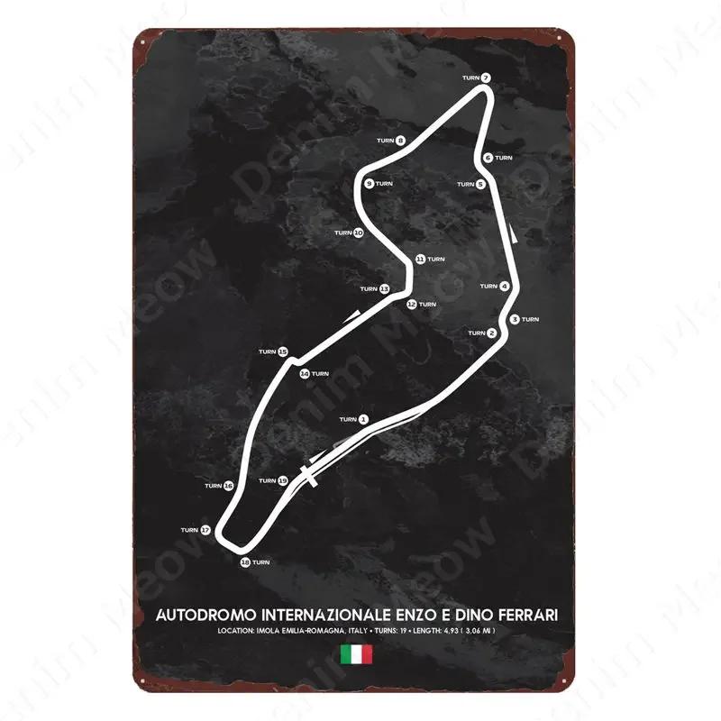 1pc Vintage Metal Tin Sign for Wall Decoration Grand Prix Circuit Art Poster F1 Competition Sticker Bar Cafe Club Room 8x12 inch 20x30cm
1pc Vintage Metal Tin Sign for Wall Decoration Grand Prix Circuit Art Poster F1 Competition Sticker Bar Cafe Club Room 8x12 inch 20x30cm
