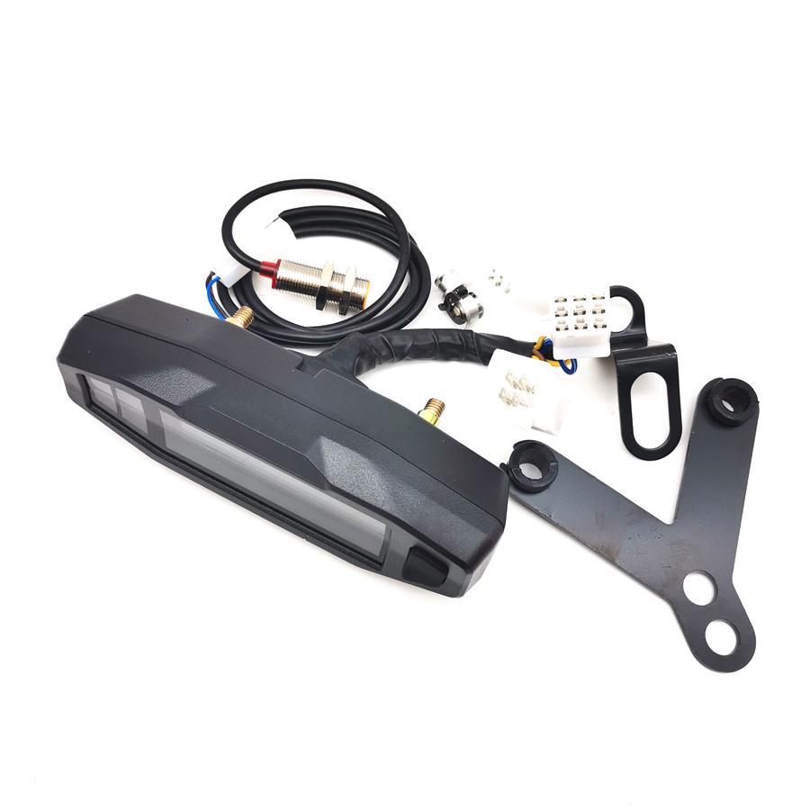 Mini Motorcycle LCD Digital Speedometer 199km/h 1200RPM + Sensor w/ Bracket Set
Mini Motorcycle LCD Digital Speedometer 199km/h 1200RPM + Sensor w/ Bracket Set