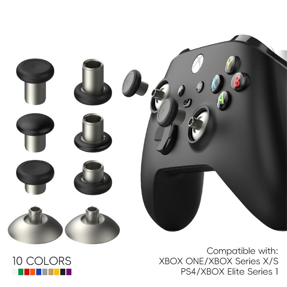 DATA FROG 3 Pairs Thumbstick for Xbox One Elite/One S/Series X/Series S/Sony PlayStation 4 Controller Replacement Rocker with Base Blue
DATA FROG 3 Pairs Thumbstick for Xbox One Elite/One S/Series X/Series S/Sony PlayStation 4 Controller Replacement Rocker with Base Blue