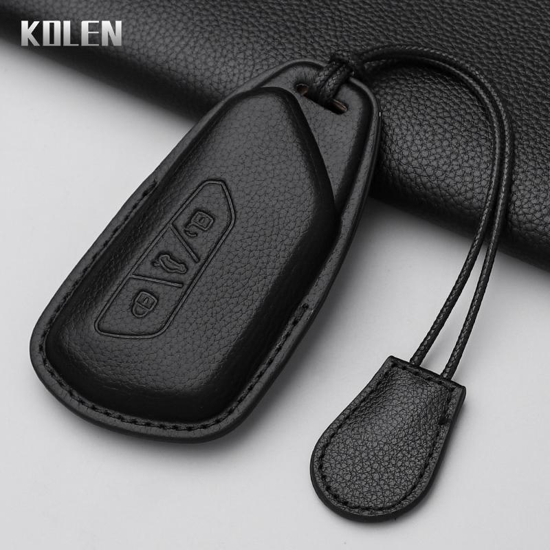 Leather Car Key Case Cover Shell For Vw Volkswagen Golf 8 Skoda Octavia A8 Seat Leon Mk4 Protected Fob Keychain Bag
Leather Car Key Case Cover Shell For Vw Volkswagen Golf 8 Skoda Octavia A8 Seat Leon Mk4 Protected Fob Keychain Bag