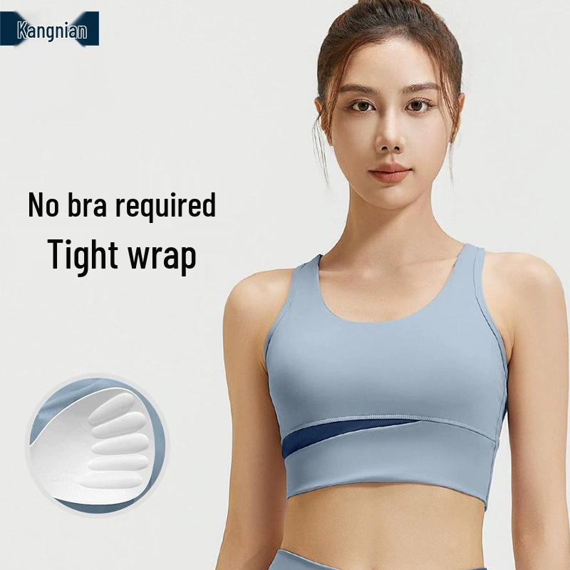 Peach Colorblock Shockproof Running Sports Bra with Anti-Exposure Vest Triple Extra Large
Peach Colorblock Shockproof Running Sports Bra with Anti-Exposure Vest Triple Extra Large