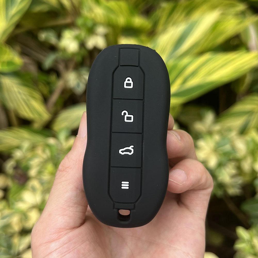 3 Buttons Silicone Car Key Protector Soft Remote Cover Holder Bag Set for Xiaomi SU7 Rubber Fob Case Keychain Accessories Shell
3 Buttons Silicone Car Key Protector Soft Remote Cover Holder Bag Set for Xiaomi SU7 Rubber Fob Case Keychain Accessories Shell