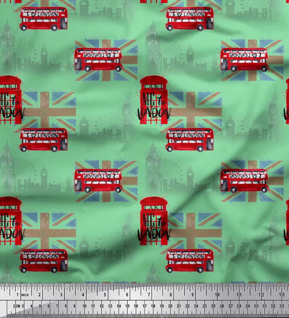 Soimoi Green Japan Crepe Satin Fabric London Theme Архитектурный принт Швейная ткань метр 42 дюйма 42 Inch Wide - Cotton Voile зелёный
Soimoi Green Japan Crepe Satin Fabric London Theme Архитектурный принт Швейная ткань метр 42 дюйма 42 Inch Wide - Cotton Voile зелёный