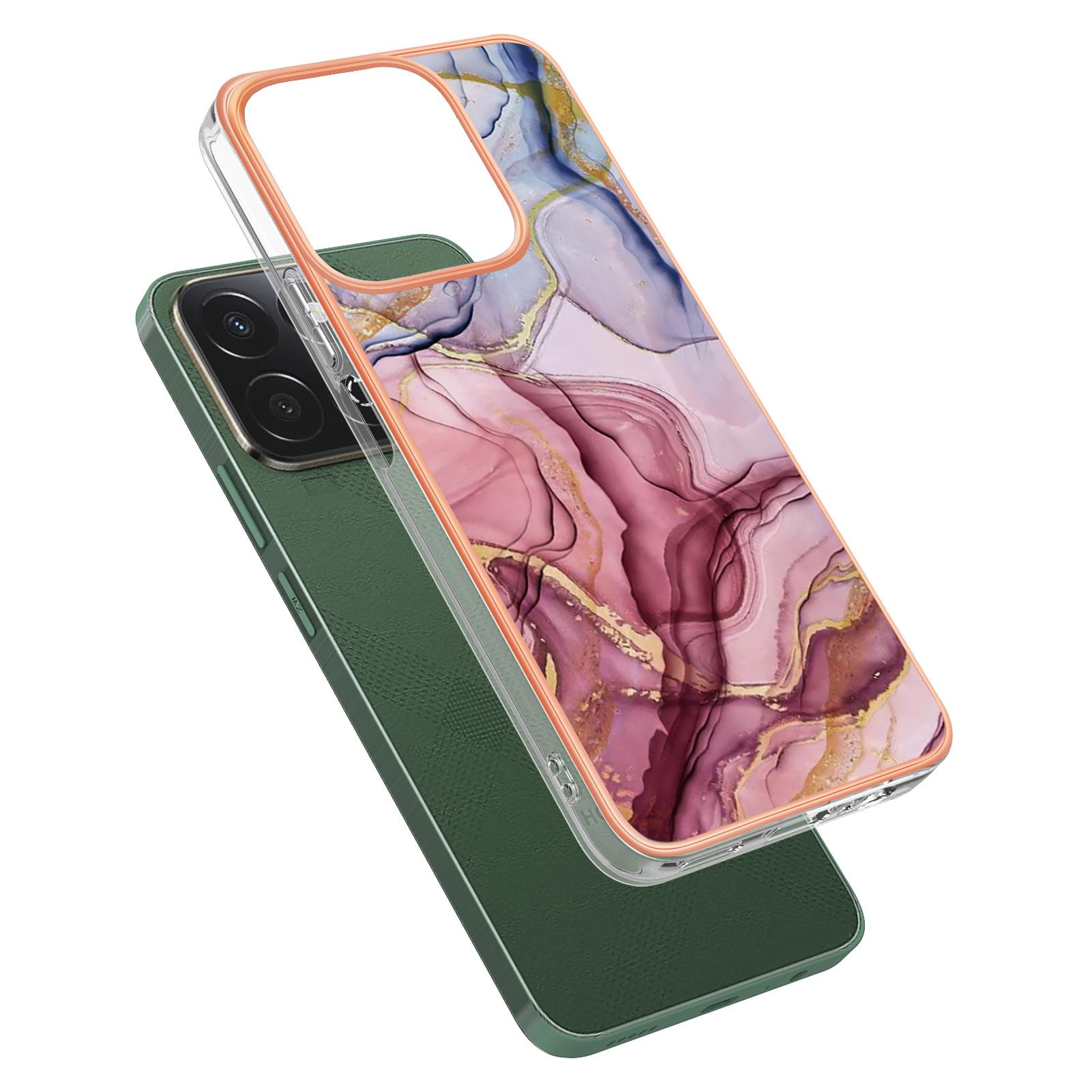 For Honor X7c 4G/Honor 200 Smart 5G TPU Case Marble Pattern 2.0mm Electroplating Phone Back Cover Rose Gold
For Honor X7c 4G/Honor 200 Smart 5G TPU Case Marble Pattern 2.0mm Electroplating Phone Back Cover Rose Gold