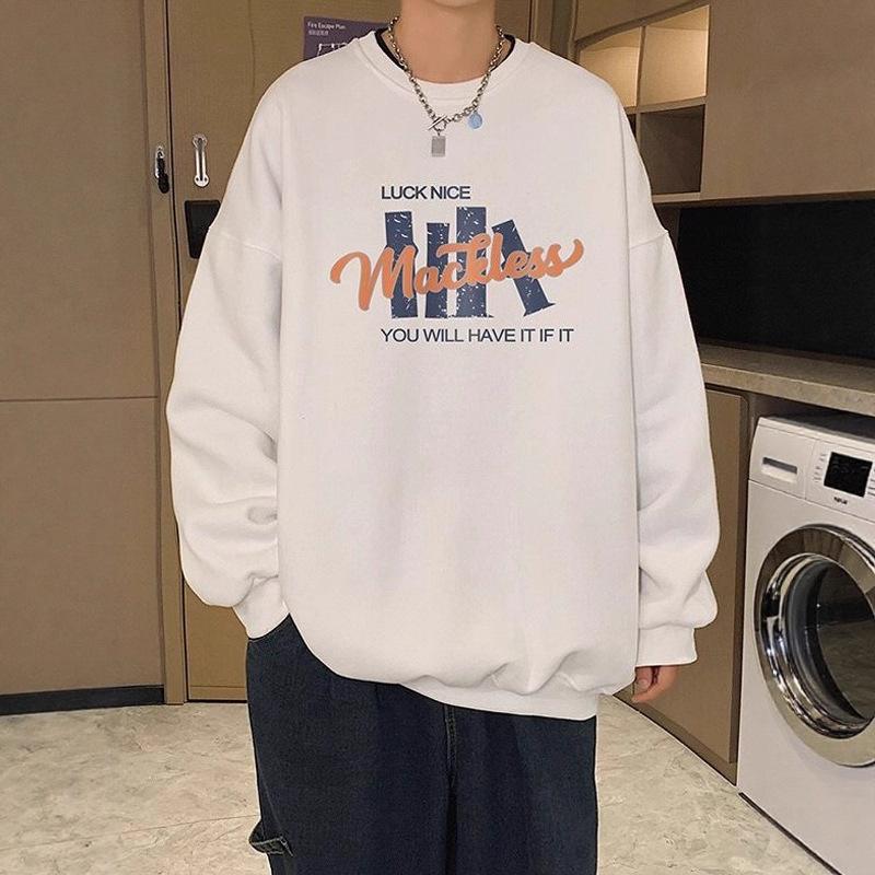 Retro Design Pure Cotton Round Neck Sweater Male s Autumn and Winter Oversized Plus Velvet Thickening Handsome. High Quality Practical Daily Use M
Retro Design Pure Cotton Round Neck Sweater Male s Autumn and Winter Oversized Plus Velvet Thickening Handsome. High Quality Practical Daily Use M