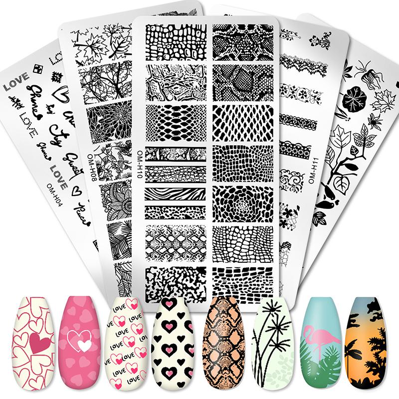Nail Stamping Animal Love Heart Flower Theme Template Plate Mold Nail Art Stencil DIY Printing Stainless Steel
Nail Stamping Animal Love Heart Flower Theme Template Plate Mold Nail Art Stencil DIY Printing Stainless Steel