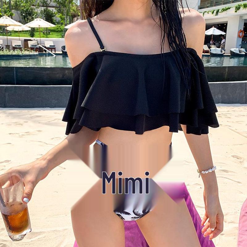 Бикини на одно плечо с оборками в корейском стиле: Контроль живота, Похудение, Сексуальный купальник с кокосовыми листьями L чёрный
Бикини на одно плечо с оборками в корейском стиле: Контроль живота, Похудение, Сексуальный купальник с кокосовыми листьями L чёрный