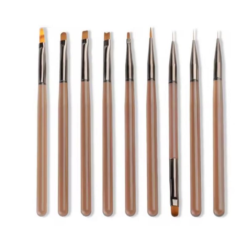 9 шт. Кисть для ногтей, кисть для рисования линий, маникюрная акриловая кисть для рисования, для дизайна ногтей, УФ-гель, типсы для ногтей, дисплей, инструмент для DIY
9 шт. Кисть для ногтей, кисть для рисования линий, маникюрная акриловая кисть для рисования, для дизайна ногтей, УФ-гель, типсы для ногтей, дисплей, инструмент для DIY