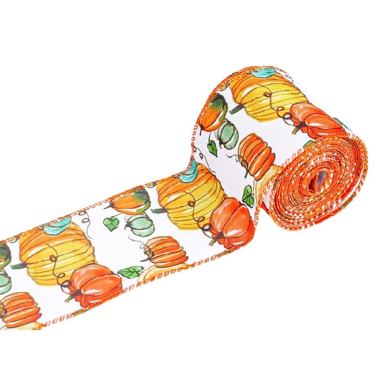 Enchantment Pumpkin Leaf Pattern Harvest Ribbon Bringing Festive Cheer to Crafts and Decor Scenes Gift Packing Ribbon
Enchantment Pumpkin Leaf Pattern Harvest Ribbon Bringing Festive Cheer to Crafts and Decor Scenes Gift Packing Ribbon