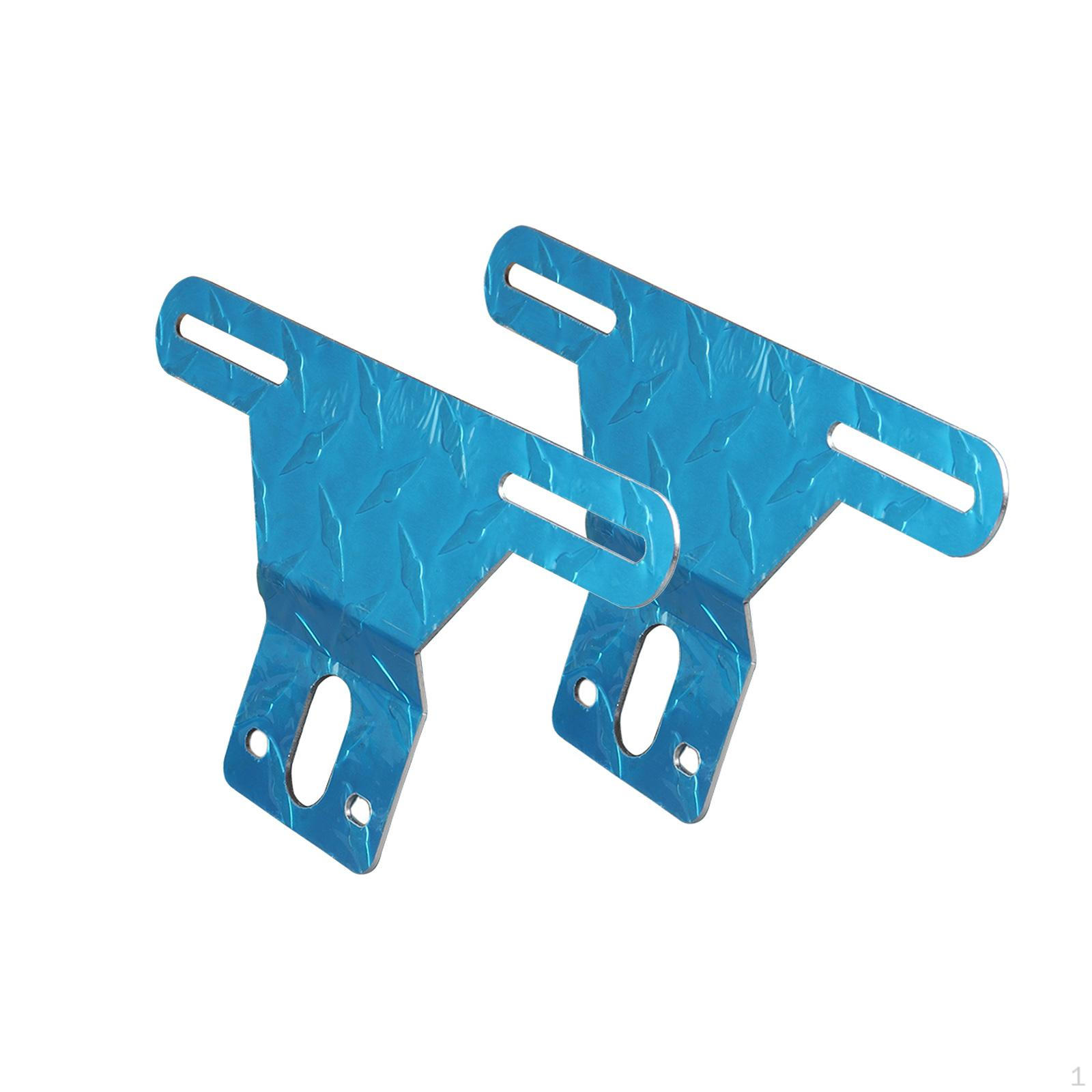 2x Aluminum License Plate Light Bracket Easy Installation Directly Replace High Performance for ATV
2x Aluminum License Plate Light Bracket Easy Installation Directly Replace High Performance for ATV