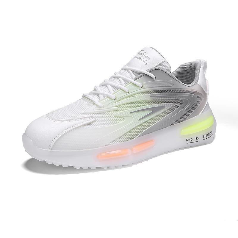 Чоловічі дихаючі кросівки Спортивні кросівки для тенісу Надлегкі спортивні кросівки для бігу на відкритому повітрі Повсякденне взуття на шнурівці 39 зелений
Чоловічі дихаючі кросівки Спортивні кросівки для тенісу Надлегкі спортивні кросівки для бігу на відкритому повітрі Повсякденне взуття на шнурівці 39 зелений