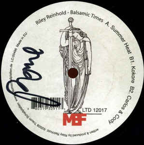 12inch Record RILEY REINHOLD - Balsamic Times MBFLTD12017 My Best Friend 2008 Germany Dance & Electronica Used
12inch Record RILEY REINHOLD - Balsamic Times MBFLTD12017 My Best Friend 2008 Germany Dance & Electronica Used