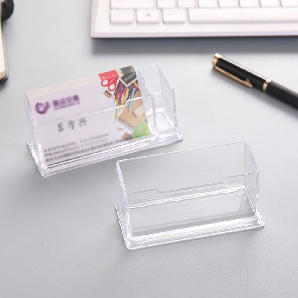Transparent Desktop Shelf Box Location Card Organizer Display Stand New Storage Box Office B
Transparent Desktop Shelf Box Location Card Organizer Display Stand New Storage Box Office B