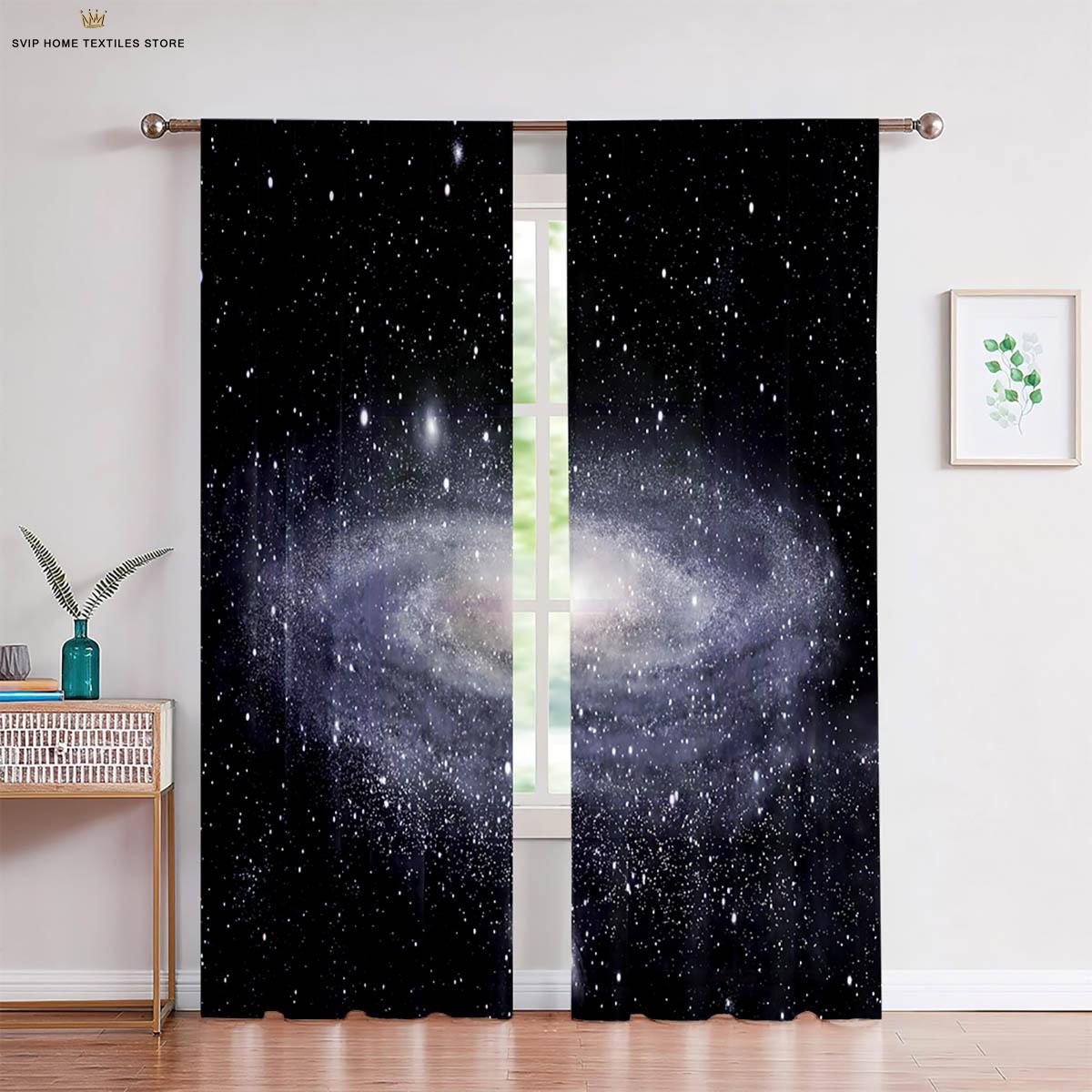 Fantasy Starry Sky Planet Universe 3D Print Print Window Curtains, Bedroom Space, Living Space, Study, Realistic Atmosphere, Ornamental, W50X130H(CM)X2PCS&Grommet Top
Fantasy Starry Sky Planet Universe 3D Print Print Window Curtains, Bedroom Space, Living Space, Study, Realistic Atmosphere, Ornamental, W50X130H(CM)X2PCS&Grommet Top