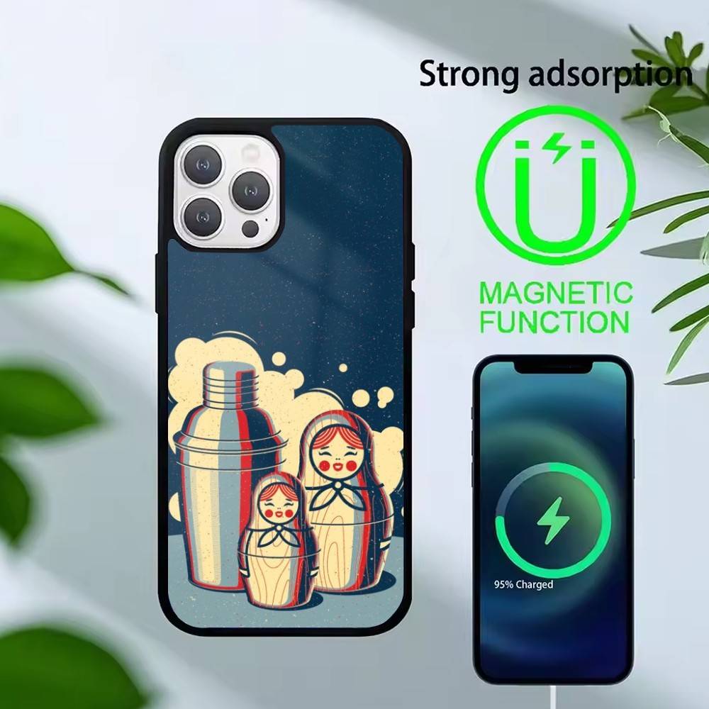 T-Russian Dolls Matryoshka Phone Case For iPhone17,16,15,14,13 Plus,Pro Max Magnetic For Magsafe Wireless Charging iPhone16
T-Russian Dolls Matryoshka Phone Case For iPhone17,16,15,14,13 Plus,Pro Max Magnetic For Magsafe Wireless Charging iPhone16