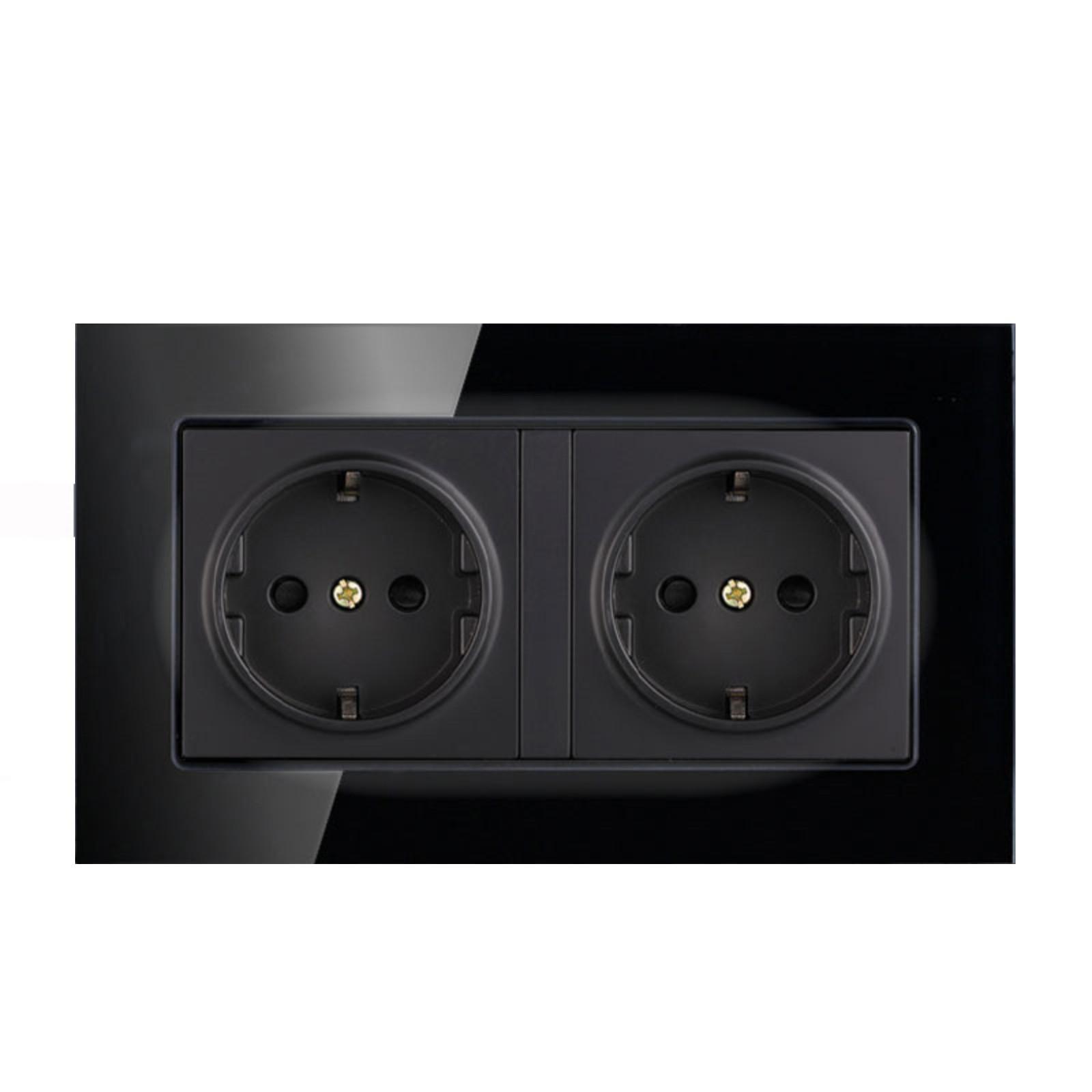 European Standard Wall Power Socket Panel Round Hole Panel Socket One Size
European Standard Wall Power Socket Panel Round Hole Panel Socket One Size