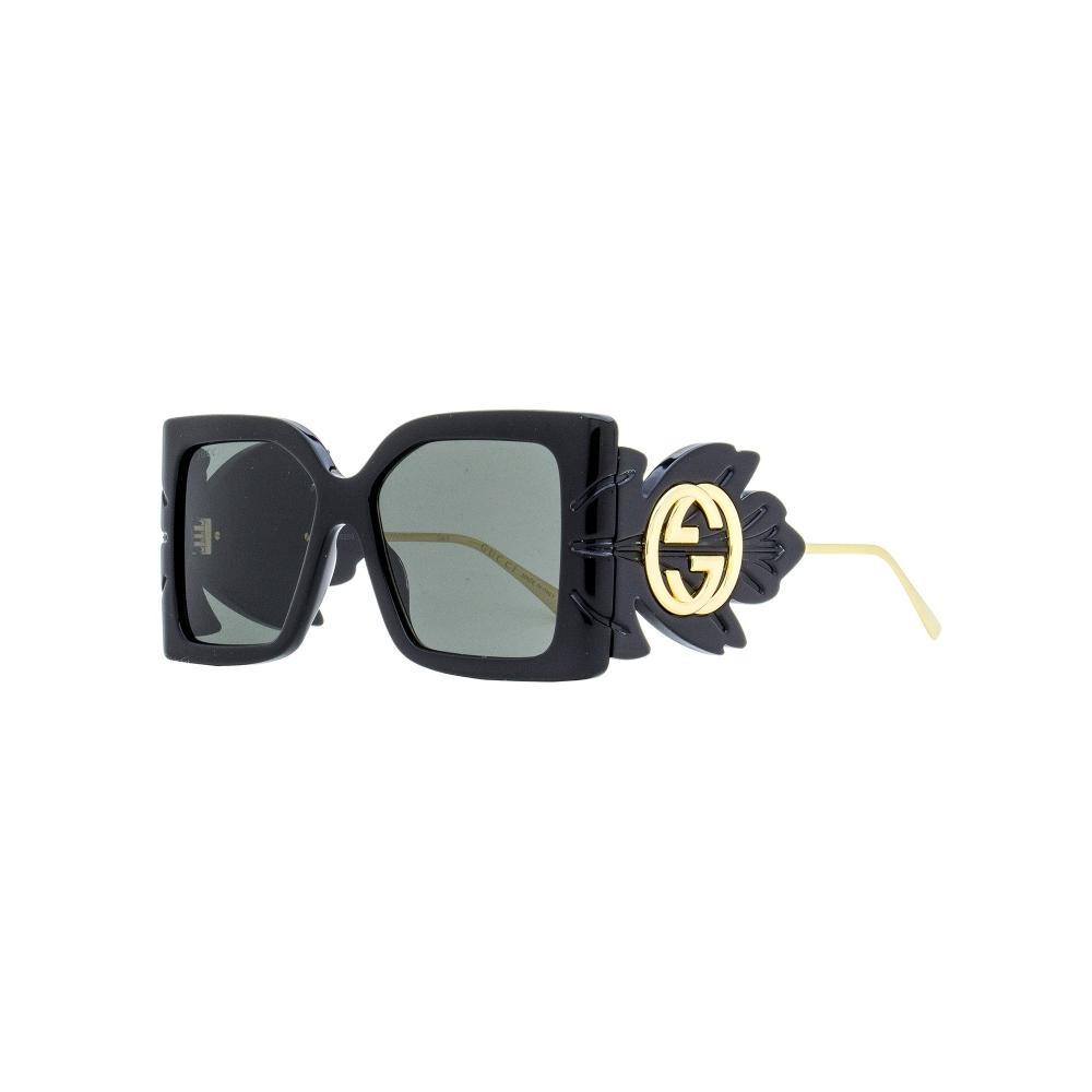 Gucci Женские солнцезащитные очки с мотивом листьев GG0535S 001 Черное золото 56 мм 001
Gucci Женские солнцезащитные очки с мотивом листьев GG0535S 001 Черное золото 56 мм 001