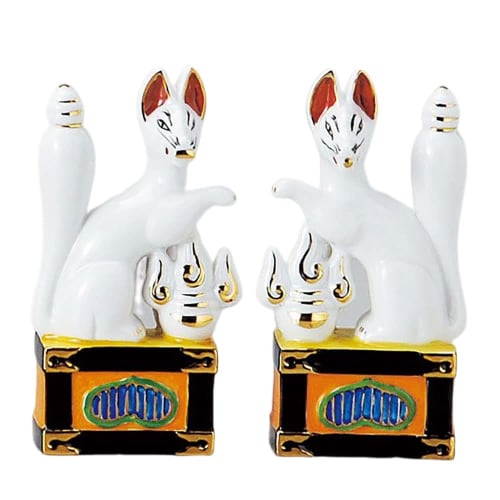 Киото Буцудан Хаяси Синтоистский алтарь/Синтоистский алтарь, Керамические фигурки лис Инари, 2,5 дюйма (7,5 см высотой), Пара (2 куска), Идеально для храмов Инари, Выкл
Киото Буцудан Хаяси Синтоистский алтарь/Синтоистский алтарь, Керамические фигурки лис Инари, 2,5 дюйма (7,5 см высотой), Пара (2 куска), Идеально для храмов Инари, Выкл