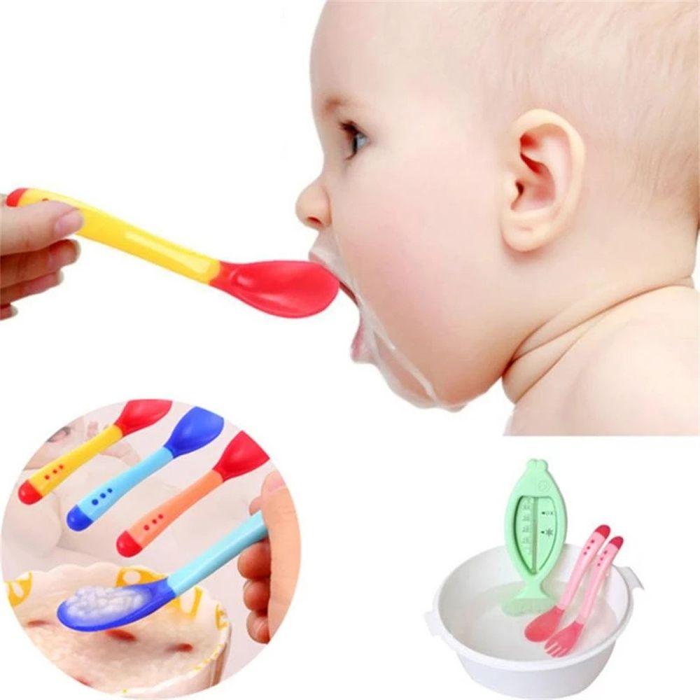 Feeding Tools Feeding Infant Soft Silicone Spoon Fork Temperature Sensing Spoon Toddler Flatware pink fork
Feeding Tools Feeding Infant Soft Silicone Spoon Fork Temperature Sensing Spoon Toddler Flatware pink fork