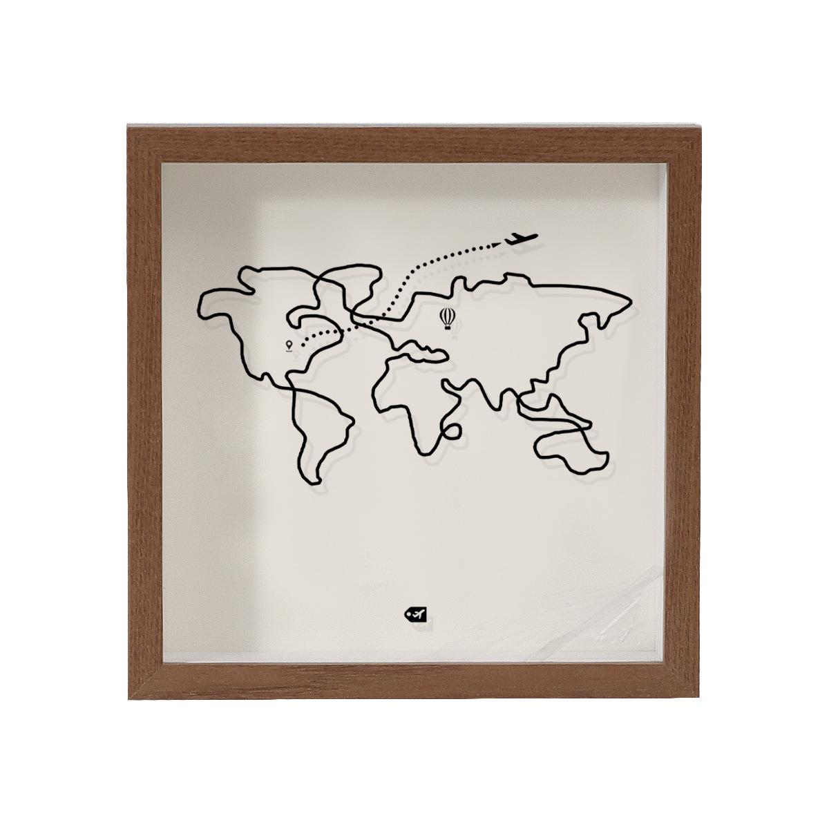 Cross-Border Summer Travel Ticket & Photo Frame for Air, Train, Concert Ticket Stubs, and Paper Money Storage 15*15cm
Cross-Border Summer Travel Ticket & Photo Frame for Air, Train, Concert Ticket Stubs, and Paper Money Storage 15*15cm
