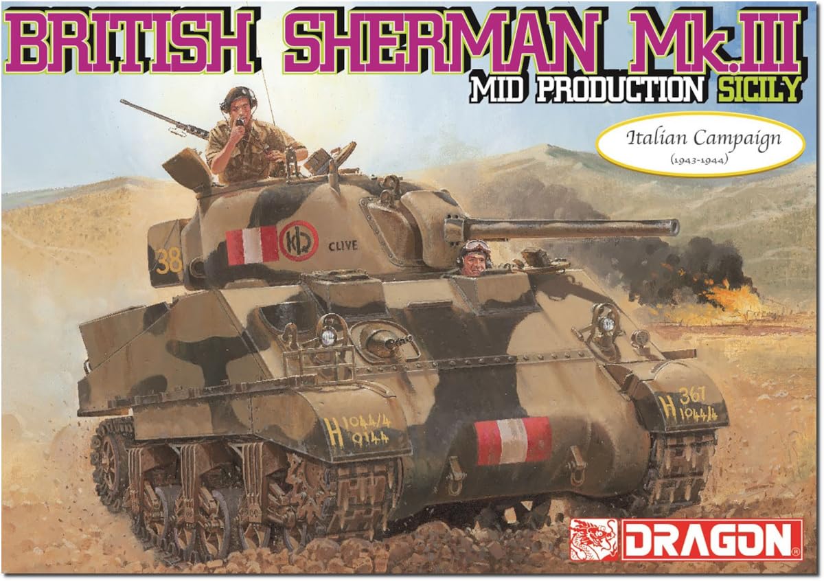 Platts Dragon British Sherman Production Пластиковая модель DR6231 1/35 Mk.II Среднесрочная
Platts Dragon British Sherman Production Пластиковая модель DR6231 1/35 Mk.II Среднесрочная