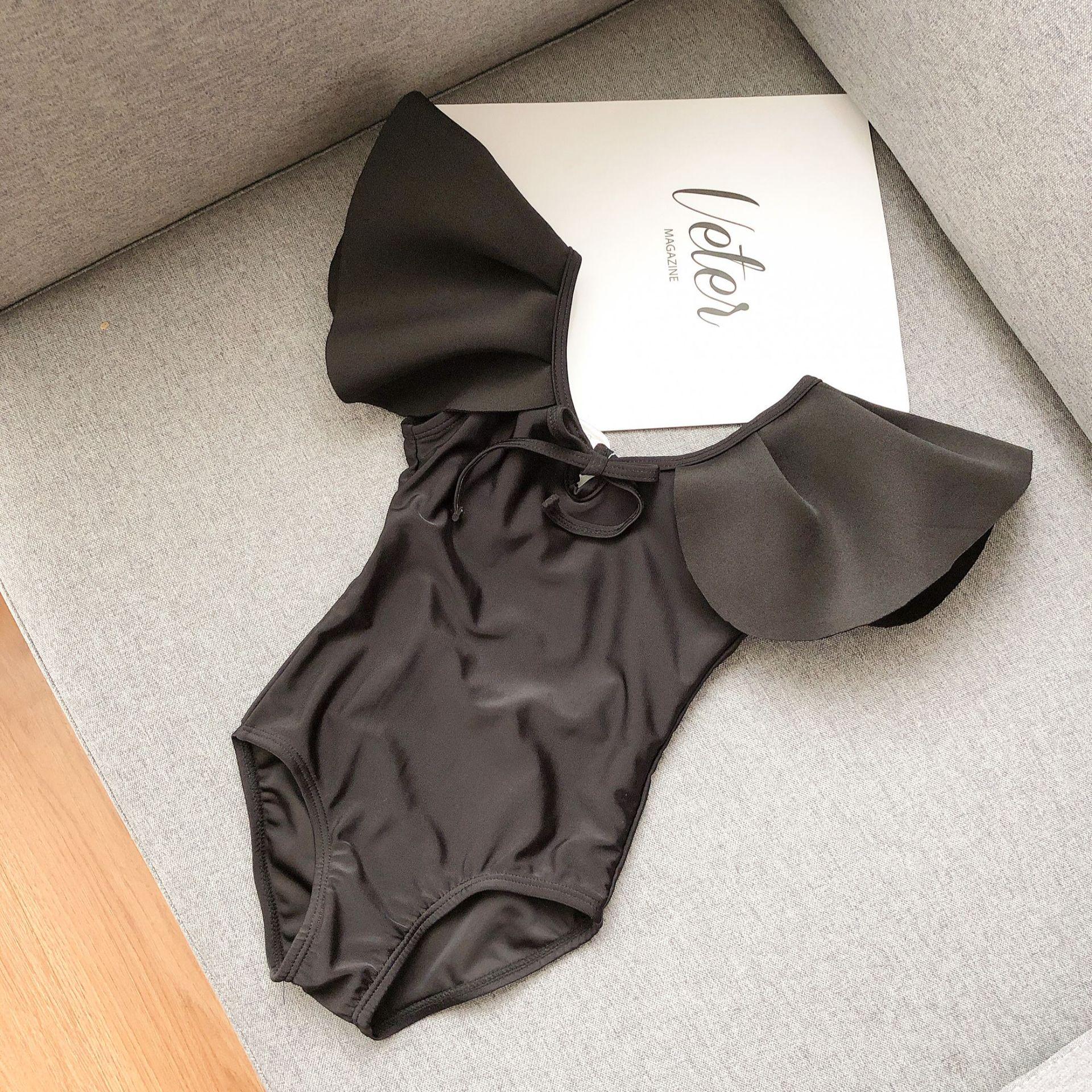 Новый корейский стиль, детский слитный купальник для девочек с оборками и бантом - однотонный для детей от маленького до среднего возраста 120 cm чёрный
Новый корейский стиль, детский слитный купальник для девочек с оборками и бантом - однотонный для детей от маленького до среднего возраста 120 cm чёрный